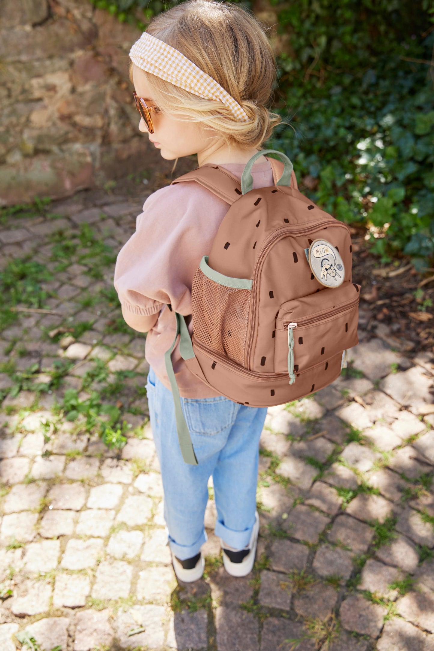 Rucksack in caramel