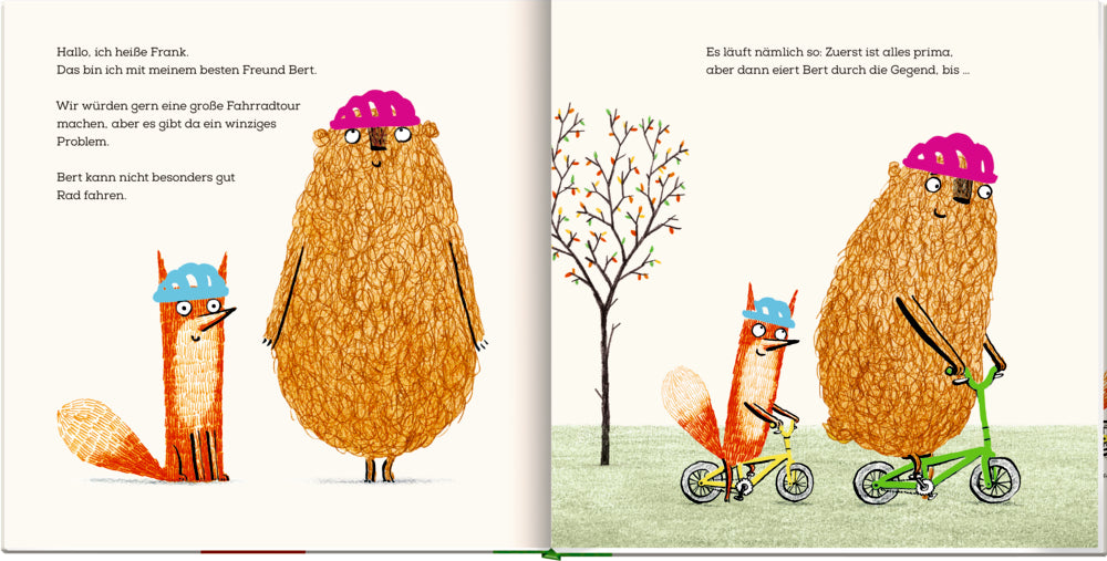 Frank und Bert (Teil 3) - die Sache mit dem Fahrrad fahren