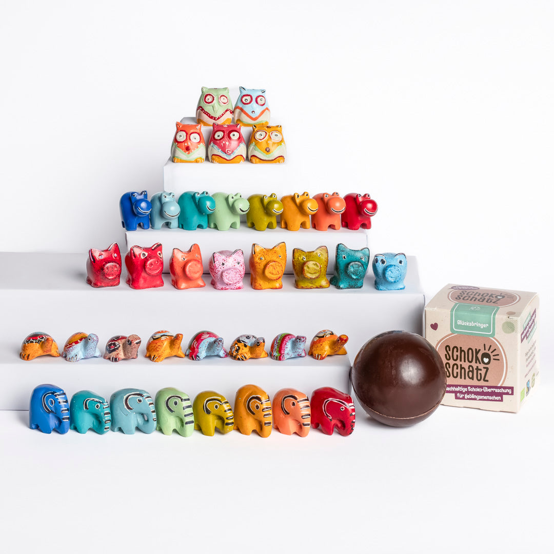 SchokoSchatz mit Glücksbringer