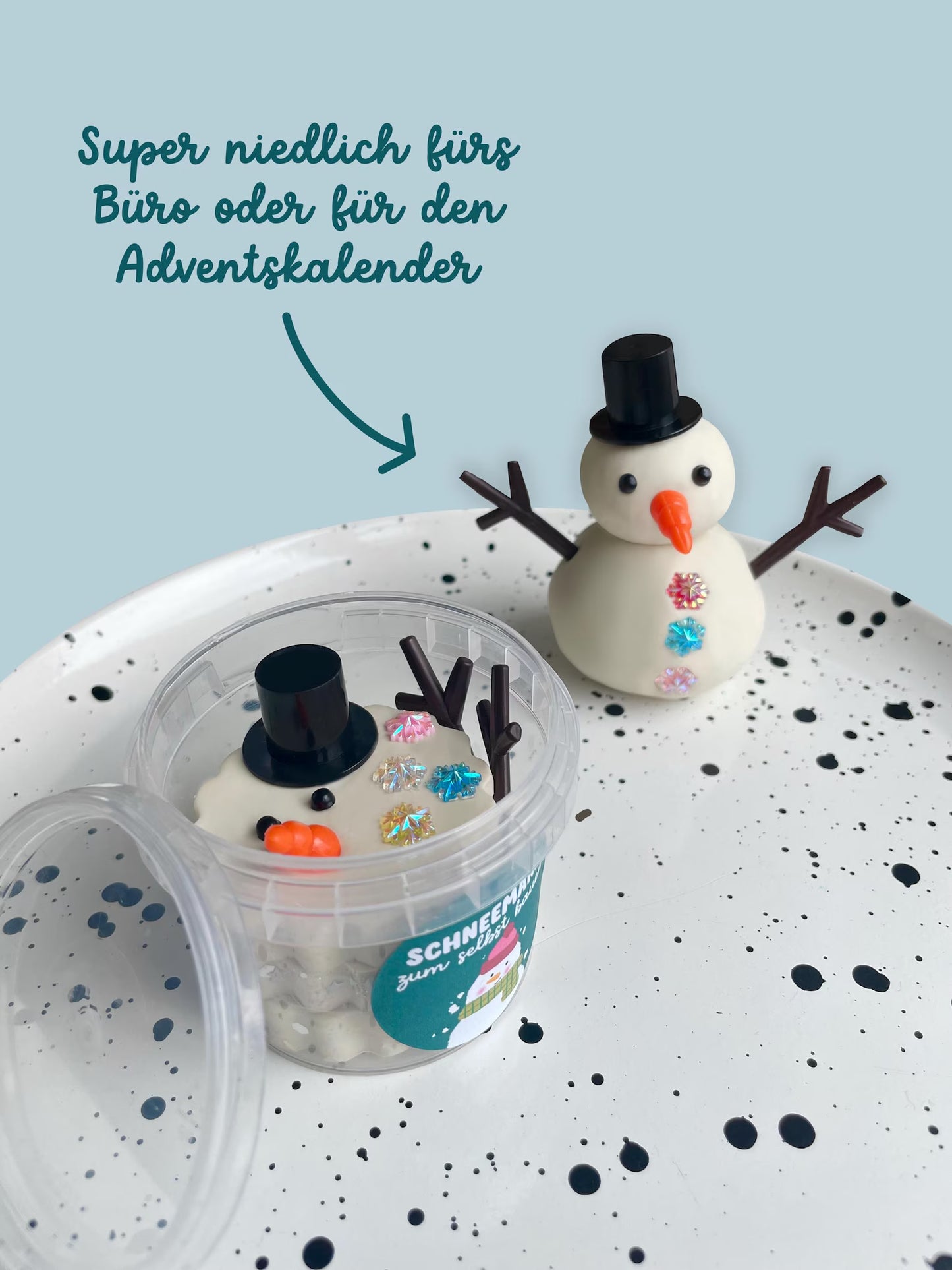 Schneemann zum selbst bauen