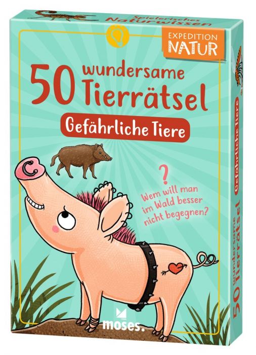 50 Rätsel - Gefährliche Tiere