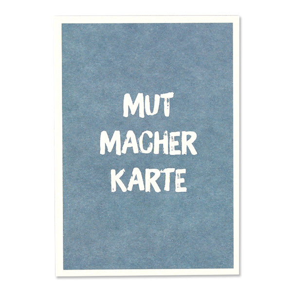 Postkarte Mut-Macher