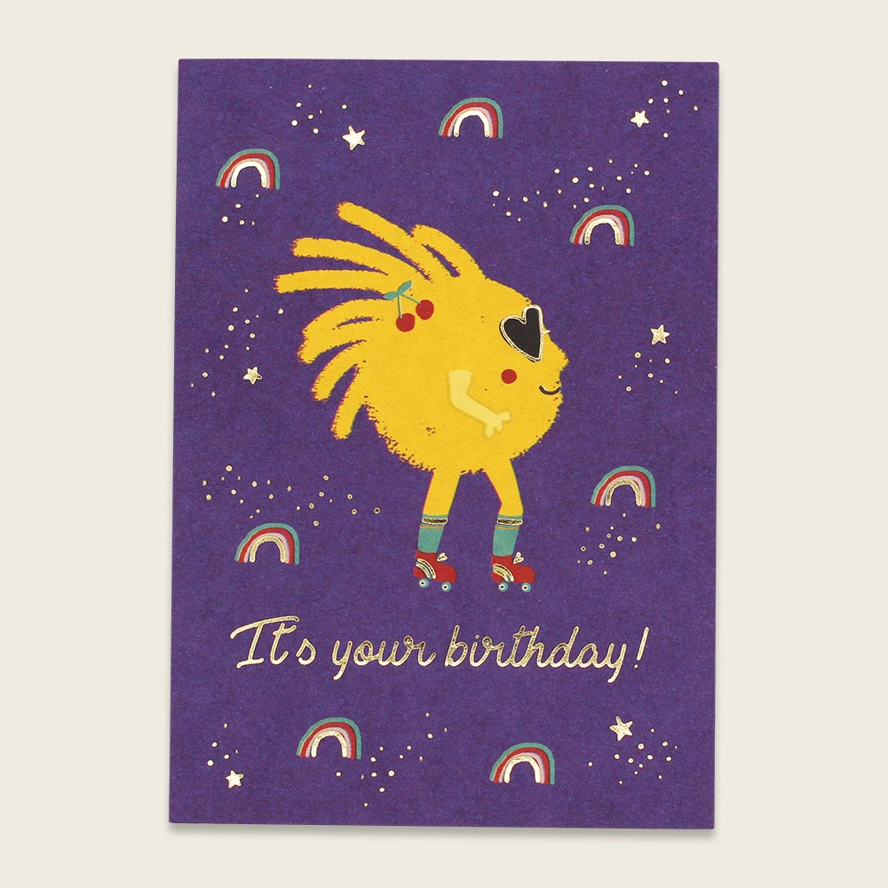 Postkarte zum Geburtstag