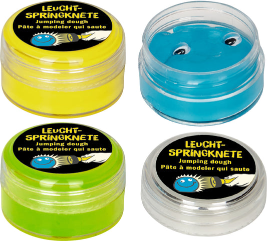 Leuchtende Springknete