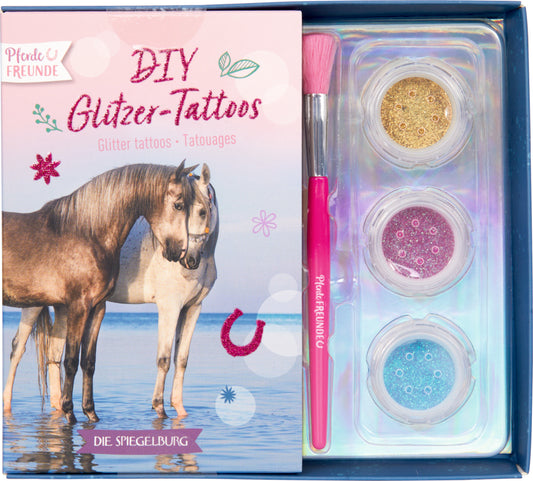 Glitzer-Tattoos