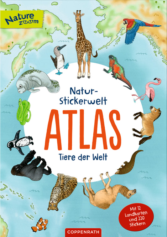 Natursticker Atlas