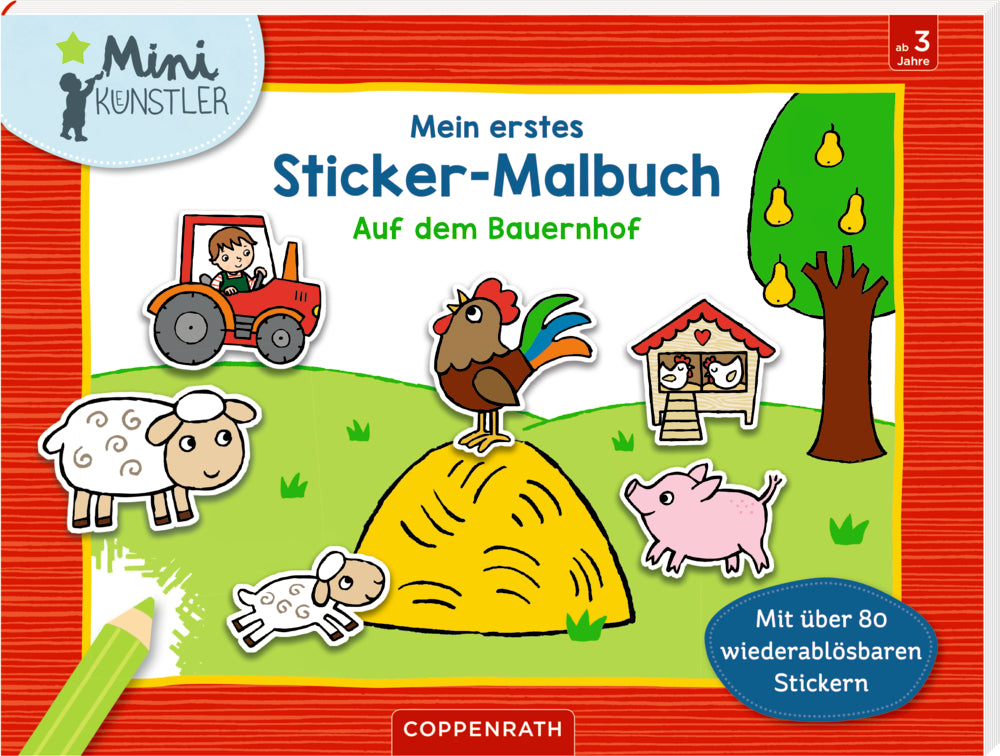 Mein erstens Sticker-Malbuch