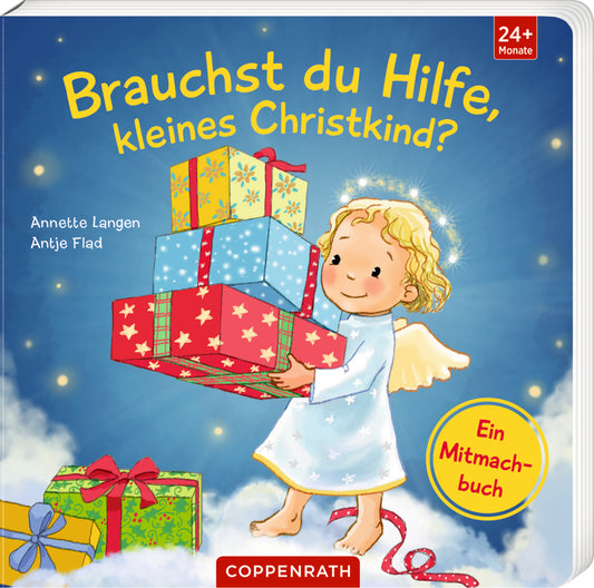 Brauchst du Hilfe, kleines Christkind?