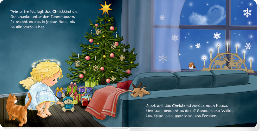 Brauchst du Hilfe, kleines Christkind?