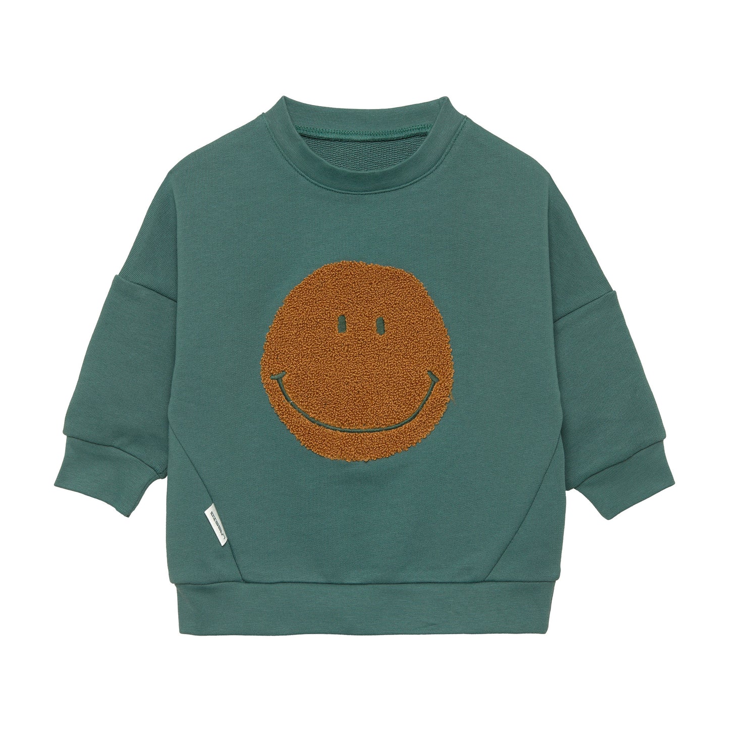 Pullover Smilie petrol