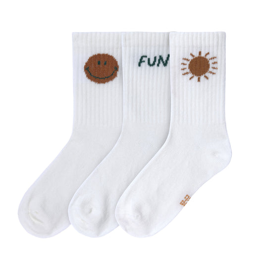 Kindersocken FUN 3er-Set