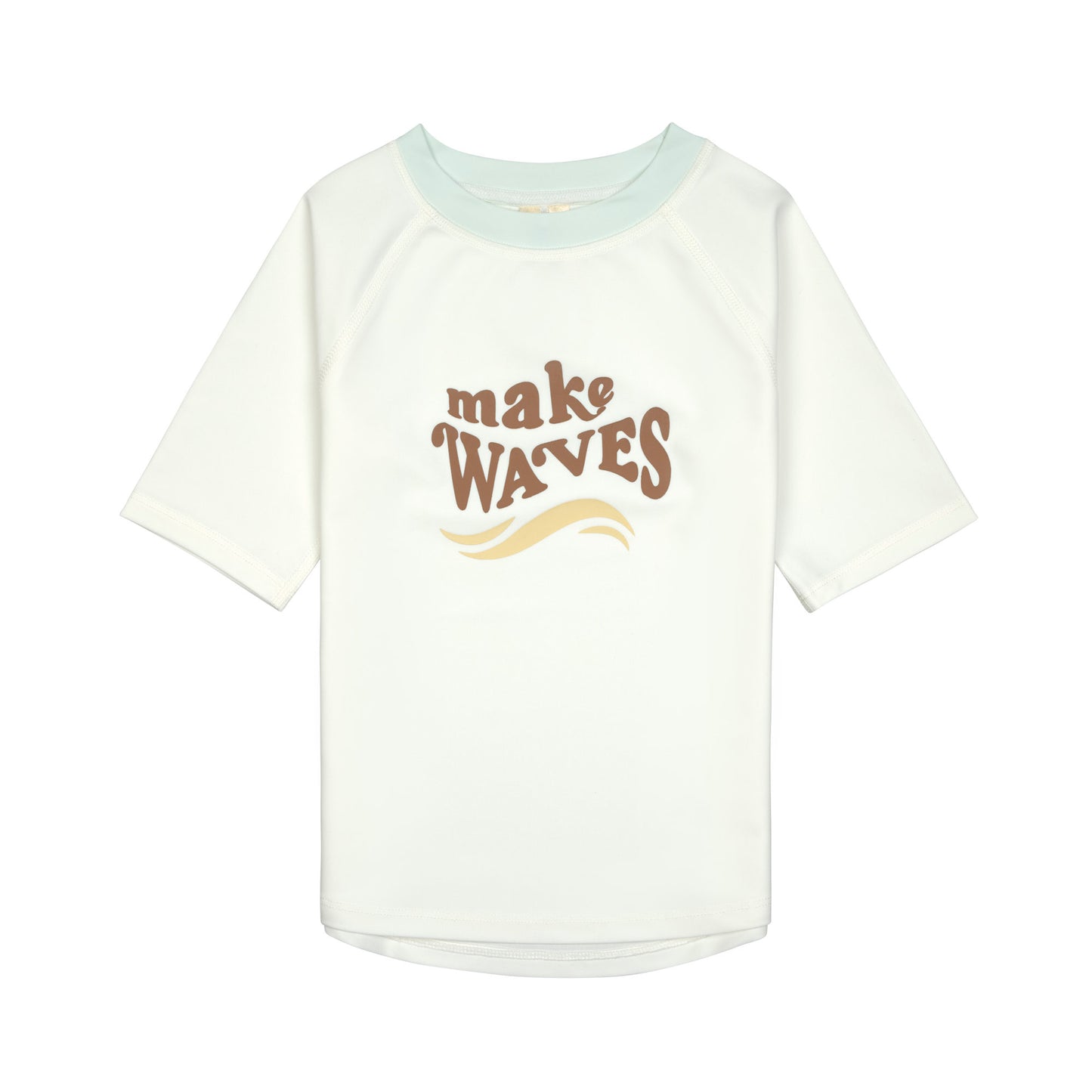 UV-Kurzarmshirt weiß