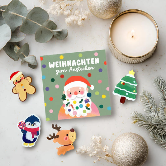Weihnachten zum Anstecken