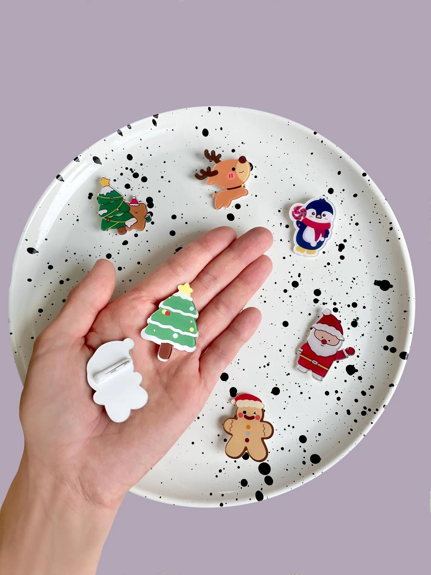 Weihnachten zum Anstecken