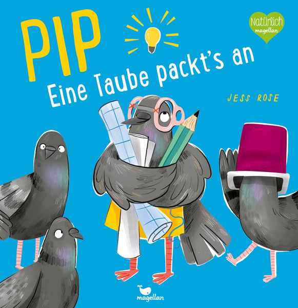 Pip eine Taube packt´s an